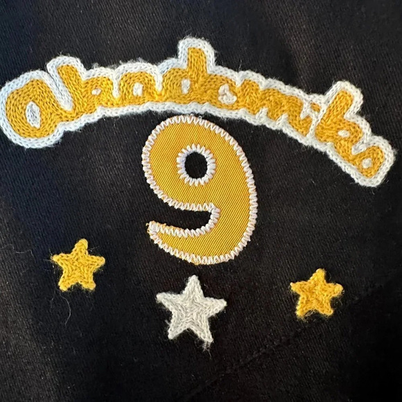 Y2K Akademiks Varsity Jacket Mens Medium Double Sided Quilted Lining 90s - Picture 4 of 16